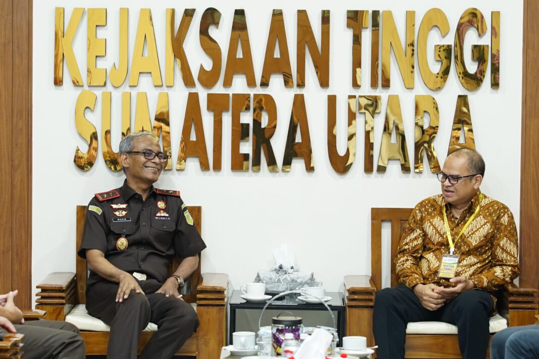 Perkuat Sinergi Pengawasan & Penegakan Hukum, Kajati Terima Kunjungan Ketua KPU Provinsi Sumatera Utara