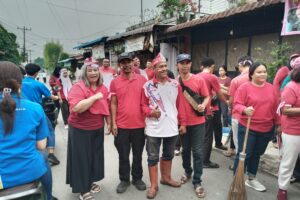 Semarak HUT RI ke-81, Pelajar hingga Warga Gotong Royong di Kompleks Budi Murni Medan